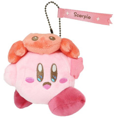Japan Kirby of the Stars Plush Keychain - Scorpio / Horoscope Collection