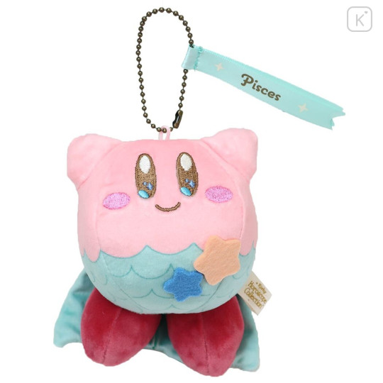 Japan Kirby of the Stars Plush Keychain - Pisces / Horoscope Collection - 1