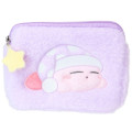 Japan Kirby Fluffy Mini Pouch - Sleep - 1