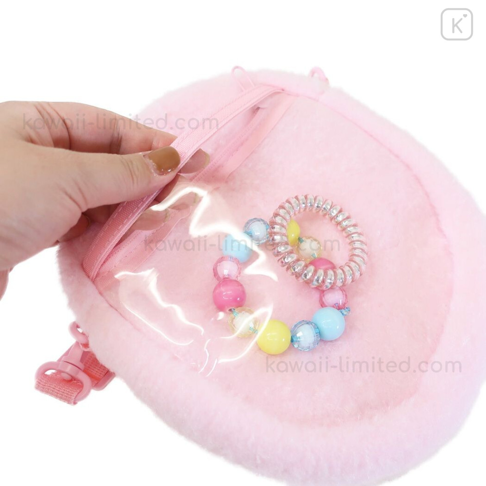 Japan Kirby Fluffy Shoulder Bag - Smile | Kawaii Limited