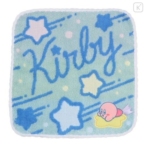Japan Kirby Mini Towel - Pastel Warp Star - 1