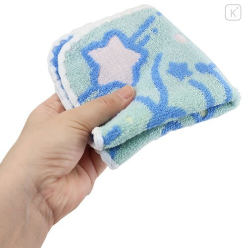 Japan Kirby Mini Towel - Pastel Warp Star - 3
