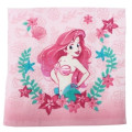 Japan Disney Wash Towel 2pcs Set - Ariel / Flowery Bloom - 2