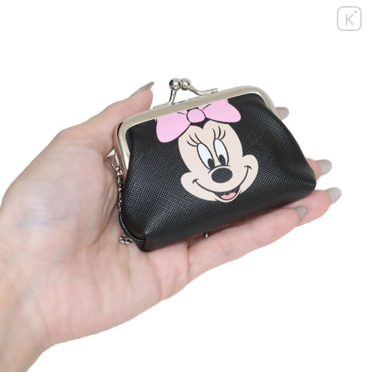 Japan Disney Mini Coin Purse - Mickey & Minnie - 2