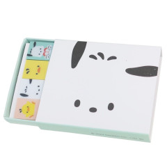 Japan Sanrio Kao Fusen Sticky Notes with Box - Pochacco