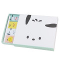 Japan Sanrio Kao Fusen Sticky Notes with Box - Pochacco - 1