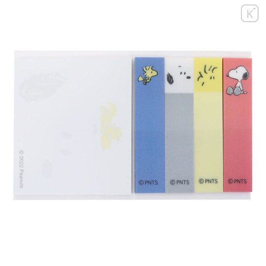 Japan Peanuts Kao Fusen Sticky Notes with Box - Snoopy - 3