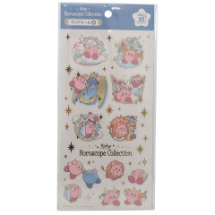 Japan Kirby Clear Sticker - Horoscope Collection A