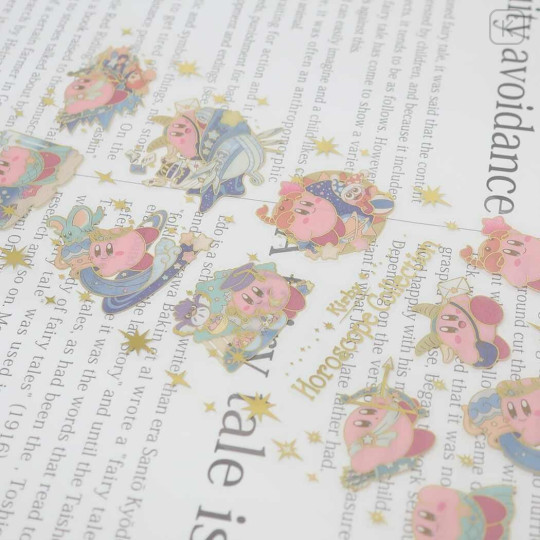 Japan Kirby Clear Sticker - Horoscope Collection B - 2