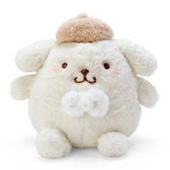 Japan Sanrio Plush Toy (M) - Pompompurin / Howa Howa White
