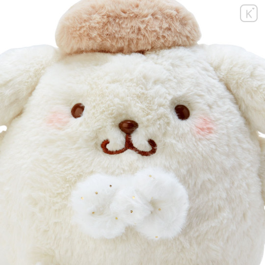 Japan Sanrio Plush Toy (M) - Pompompurin / Howa Howa White - 3