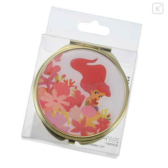 Japan Disney Store Hand Mirror - Little Mermaid Ariel / Flower Princess - 2