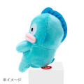 Japan Sanrio Chokkorisan Sitting Plush Doll - Hangyodon - 4
