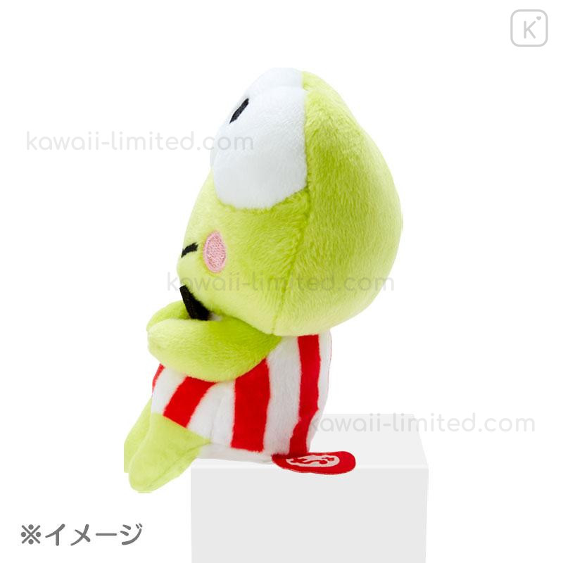Japan Sanrio Chokkorisan Sitting Plush Doll - Keroppi | Kawaii Limited