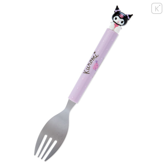Japan Sanrio Original Mascot Fork - Kuromi - 1