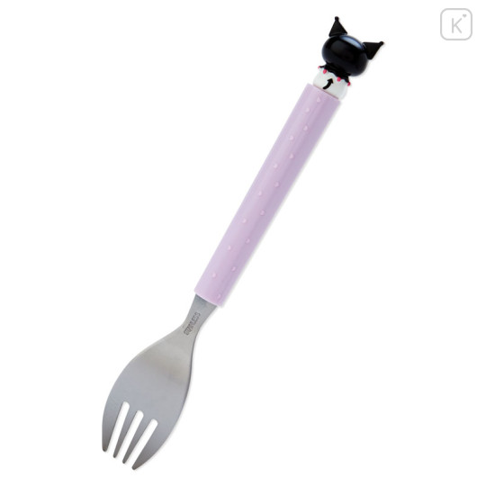 Japan Sanrio Original Mascot Fork - Kuromi - 2