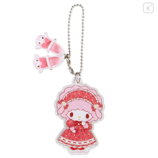 Japan Sanrio Original Secret Acrylic Keychain - Random My Melody / Akamelo Momomelo - 6