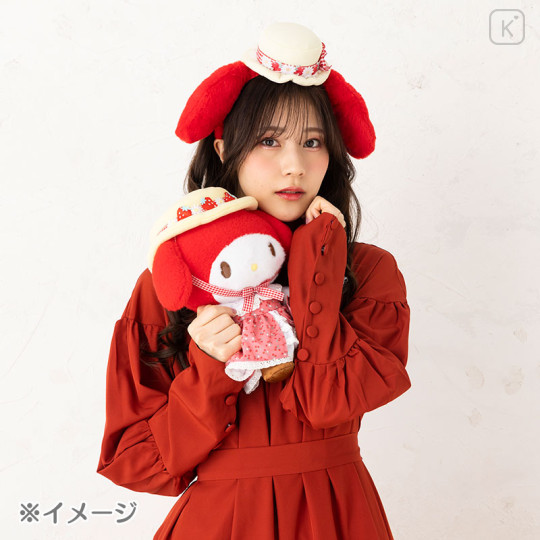 Japan Sanrio Original Headband - My Melody / Akamelo - 3