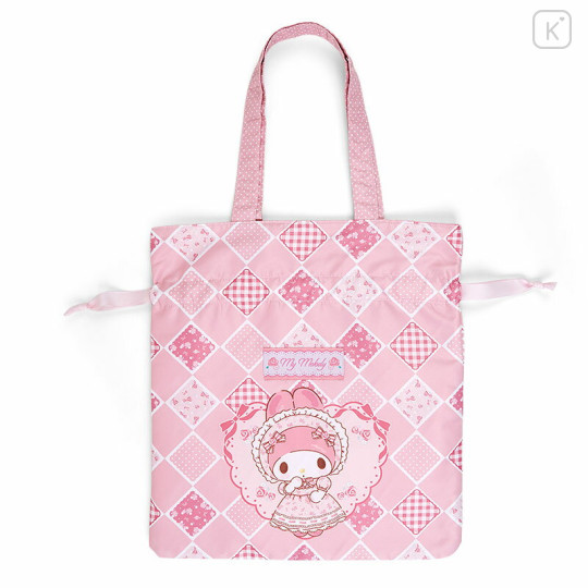 Japan Sanrio Original Purse Tote Bag - My Melody / Momomelo - 2
