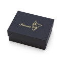 Japan Sanrio Genuine Leather Trifold Wallet - Kuromi / Ribbon - 5
