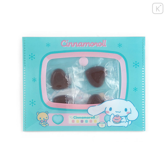 Japan Sanrio Original TV Style Flat Case - Cinnamoroll / Retro Appliance Parody - 1