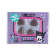 Japan Sanrio Original TV Style Flat Case - Kuromi / Retro Appliance Parody