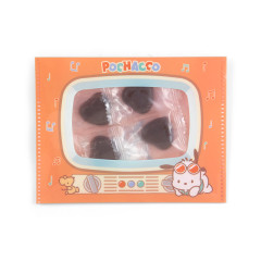 Japan Sanrio Original TV Style Flat Case - Pochacco / Retro Appliance Parody