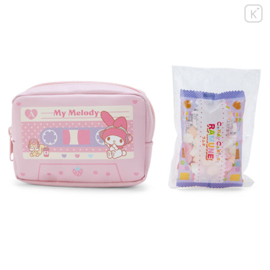 Japan Sanrio Original Cassette Style Pouch - My Melody / Retro Appliance Parody - 3