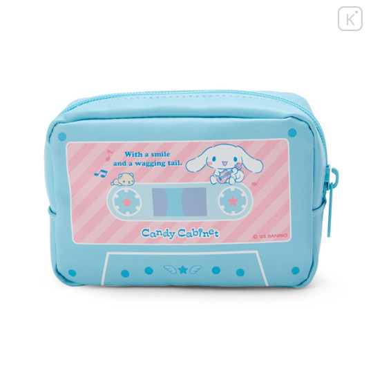 Japan Sanrio Original Cassette Style Pouch - Cinnamoroll / Retro Appliance Parody - 2