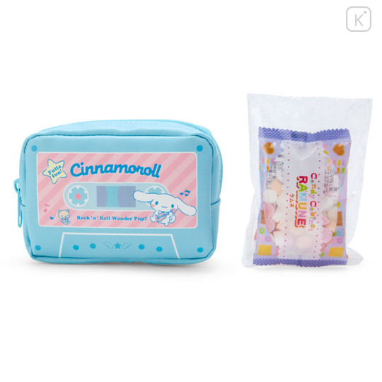 Japan Sanrio Original Cassette Style Pouch - Cinnamoroll / Retro Appliance Parody - 3