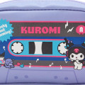 Japan Sanrio Original Cassette Style Pouch - Kuromi / Retro Appliance Parody - 5
