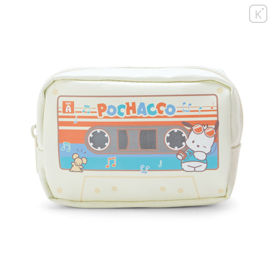 Japan Sanrio Original Cassette Style Pouch - Pochacco / Retro Appliance Parody - 1