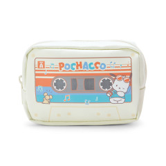 Japan Sanrio Original Cassette Style Pouch - Pochacco / Retro Appliance Parody
