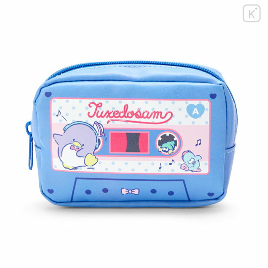 Japan Sanrio Original Cassette Style Pouch - Tuxedosam / Retro Appliance Parody - 1