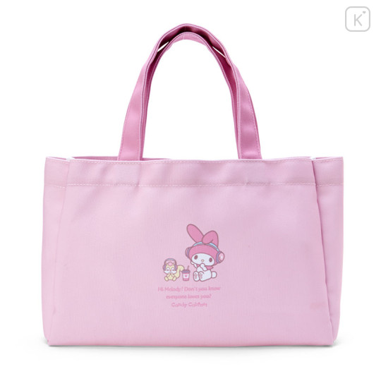Japan Sanrio Original Boombox Style Tote Bag - My Melody / Retro Appliance Parody - 2