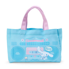 Japan Sanrio Original Boombox Style Tote Bag - Cinnamoroll / Retro Appliance Parody