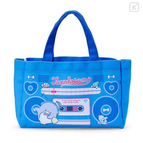 Japan Sanrio Original Boombox Style Tote Bag - Tuxedosam / Retro Appliance Parody - 1
