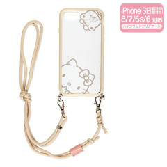 Japan Sanrio IIIIfi+ Loop iPhone Case - Hello Kitty / iPhone SE3 SE2 8 7 6s 6