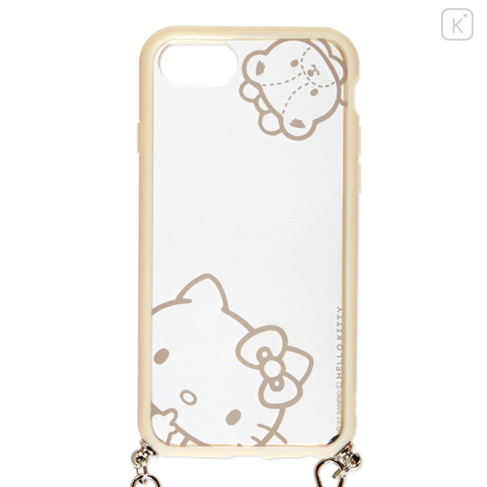 Japan Sanrio IIIIfit Loop iPhone Case - Hello Kitty / iPhone SE3 SE2 8 7 6s 6 - 2