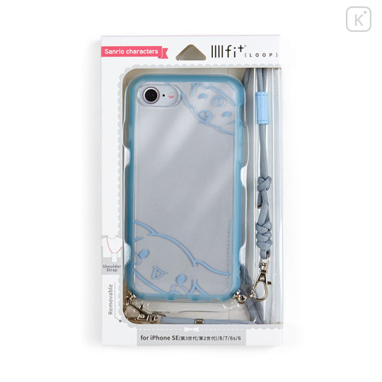 Japan Sanrio IIIIfit Loop iPhone Case - Cinnamoroll / iPhone SE3 SE2 8 7 6s 6 - 3
