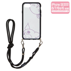 Japan Sanrio IIIIfi+ Loop iPhone Case - Kuromi / iPhone SE3 SE2 8 7 6s 6
