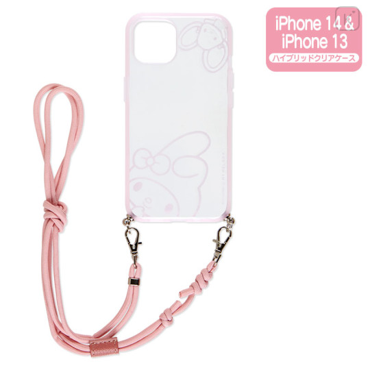 Japan Sanrio IIIIfit Loop iPhone Case - My Melody / iPhone 14 & iPhone 13 - 1