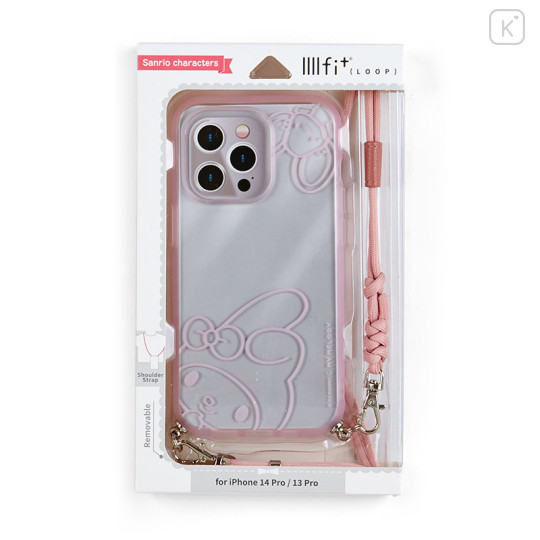 Japan Sanrio IIIIfit Loop iPhone Case - My Melody / iPhone 14 Pro & iPhone 13 Pro - 3