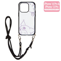 Japan Sanrio IIIIfi+ Loop iPhone Case - Kuromi / iPhone 14 Pro & iPhone 13 Pro