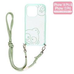 Japan Sanrio IIIIfit Loop iPhone Case - Hangyodon / iPhone 14 Pro & iPhone 13 Pro