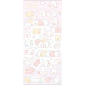 Japan San-X Sticker Sheet - Funwarinecolon / Fluffy Cat A - 1