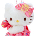 Japan Sanrio Original Mascot Holder - Hello Kitty / Chupa Chups - 4