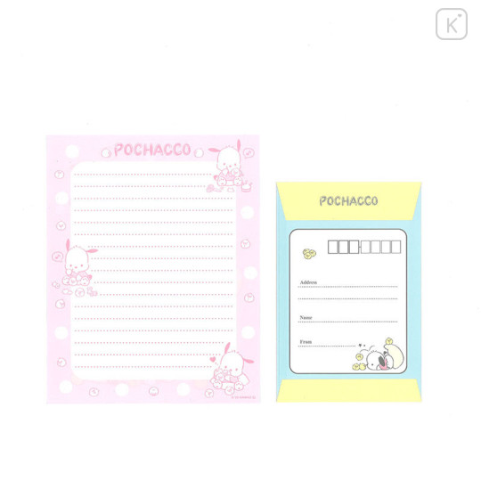 Japan Sanrio Stationery Letter Set - Pochacco / Rolling - 2