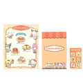 Japan Sanrio Stationery Letter Set - Sanrio Characters / Sanrio Cafe - 1