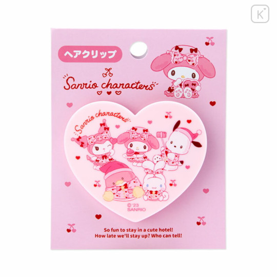 Japan Sanrio Original Heart-Shaped Hair Clip - Delightful Hocance - 3